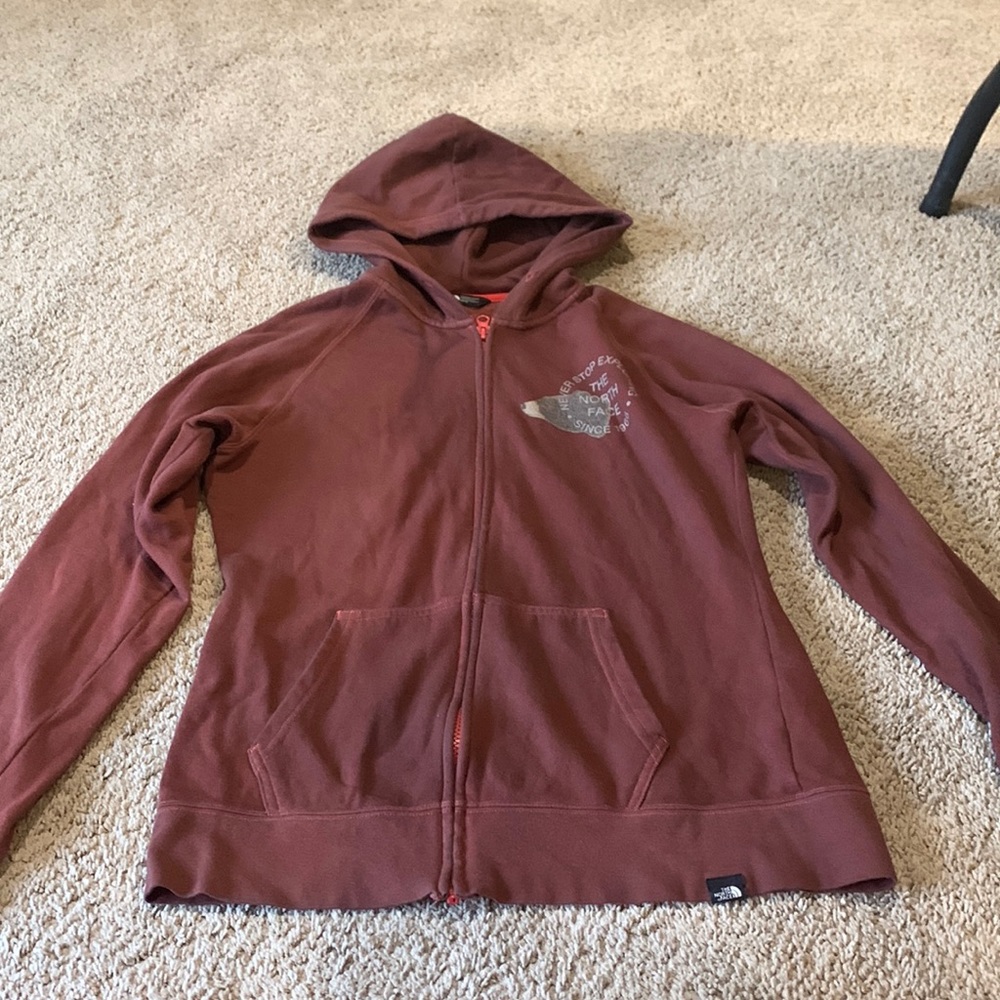 North Face Zip Up Hoodie